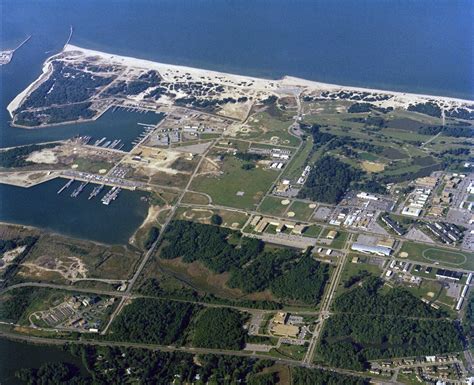 An Aerial View Of Naval Amphibious Base Little Creek Virginia Nara