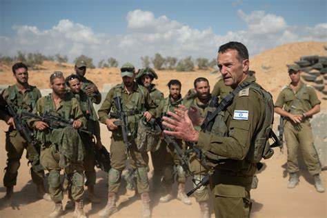 Attack Hamas Everywhere Idf Chief Says Army Will Go Into Gaza To