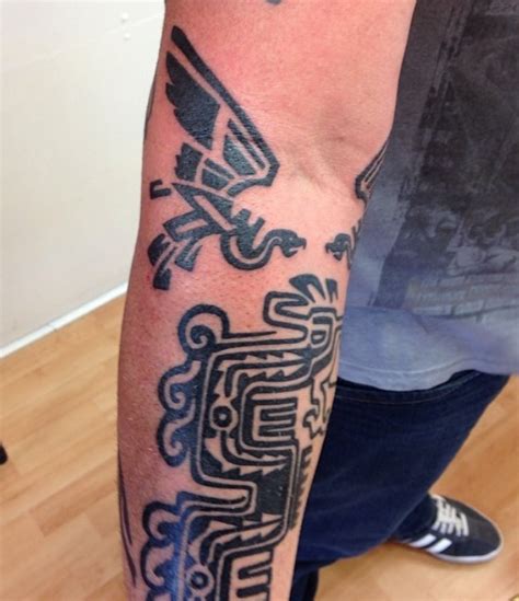 Aztec Tattoos Symbols Cool Examples Designs Their Meaning