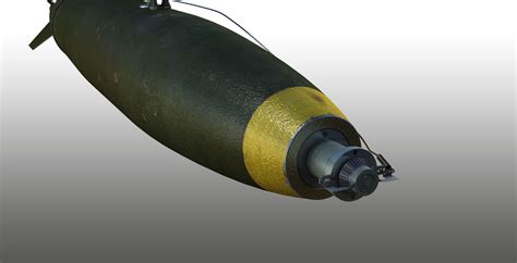 Bomb Mk 82 3D Model Cgtrader