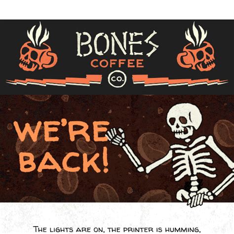 Bones Coffee Promo Code Recip Zoid