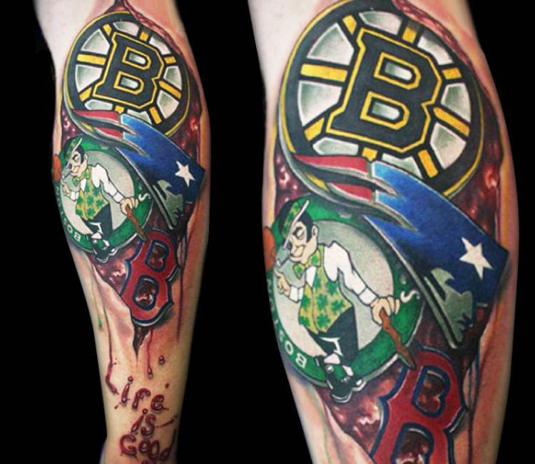 Boston Sports Tattoo Ideas Photos