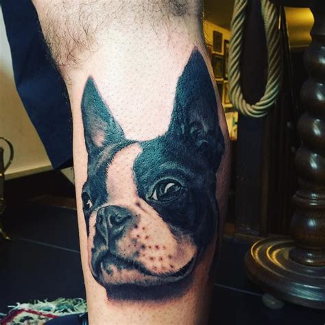 Boston Terrier Tattoos Over 20 Pictures Boston Terrier Tattoo