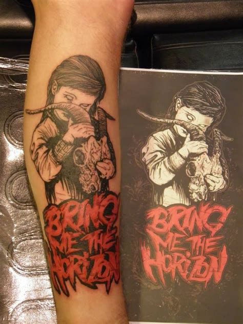 Bring Me The Horizon Tattoo By Ade Bmth Tattoo Web Tattoo Cool Tattoos