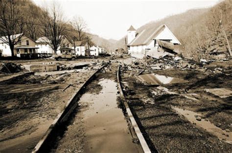 Buffalo Creek Debris Buffalo Creek Disastrous Debris West Virginia Honest Fun Facts