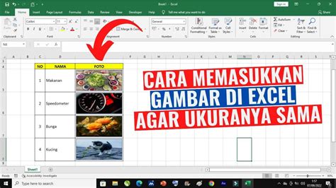 Cara Simpan Gambar Tabel Dari Excel