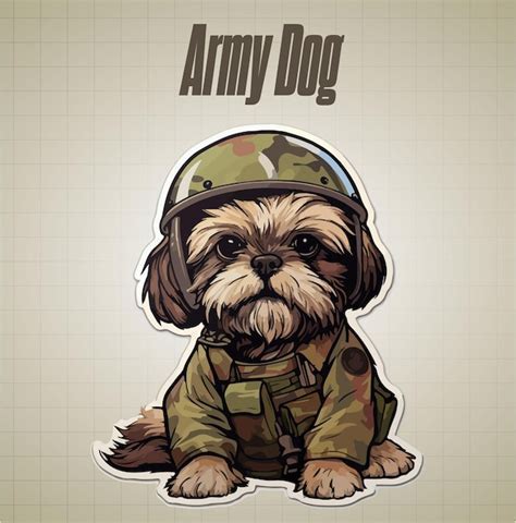 Cartoon Military Dog Adventures Web Printer Driver