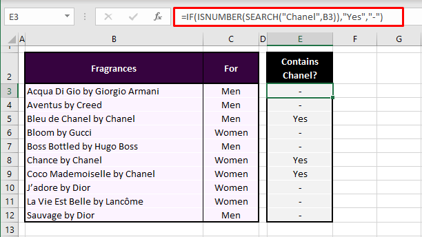 Check If Cell Contains Partial Text In Excel 5 Ways Exceldemy