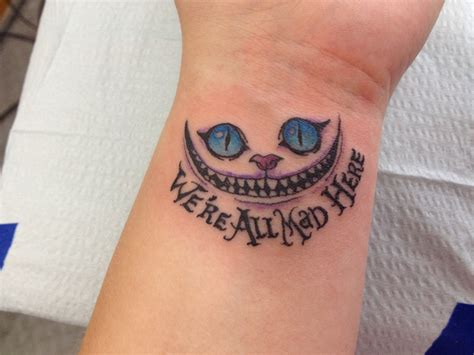 Cheshire Cat Tattoo The Cheshire Alice And Wonderland Tattoos Alice