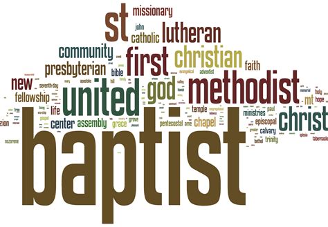 Church Names In The U S Openbible Info Blog