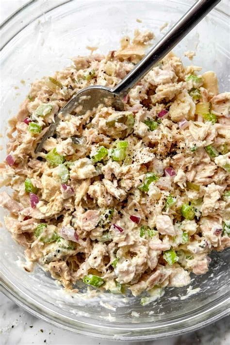 Classic Tuna Salad Recipe Foodiecrush Com