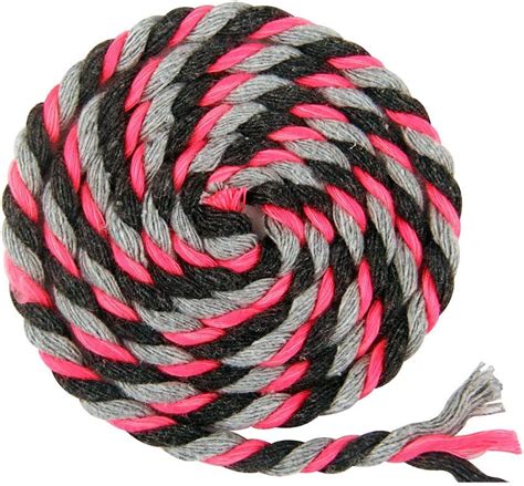 Colored Twisted 3 Strand Natural Cotton Rope Artisan Cord 1 4 Inch 6Mm Diameters Soft Durable