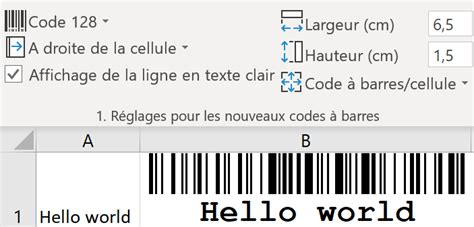 Compl Ment De Code Barres Pour Excel Activebarcode