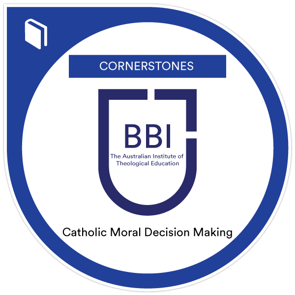 Cornerstones Catholic Moral Decision Making Intensive Credly