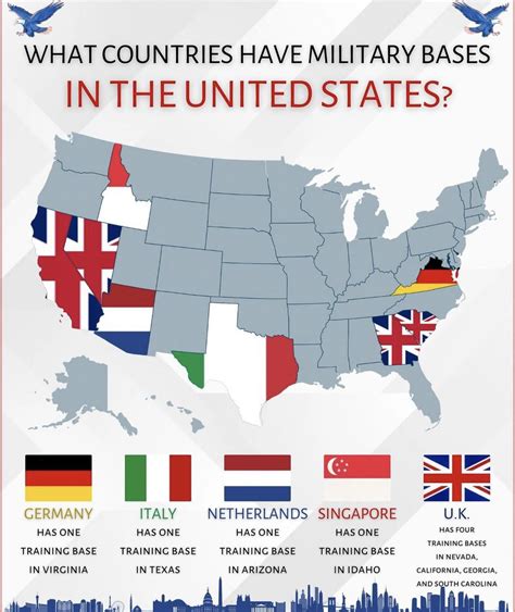 Countries With Bases In The Usa R Mapporn