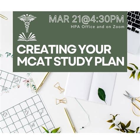 Creating Your Mcat Study Plan Health Professions Advising