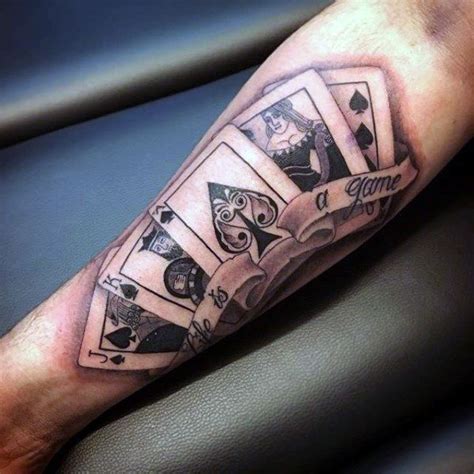 Deck Of Cards Tattoo Designs