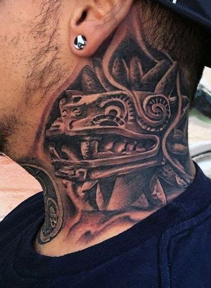 Design 7 Aztec Neck Tattoos Now