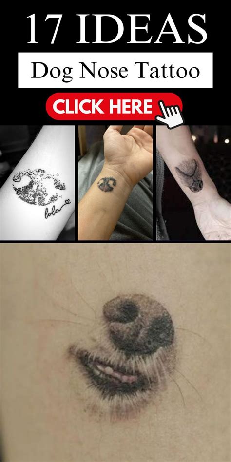 Design The Ultimate Dog Nose Print Tattoo Now!