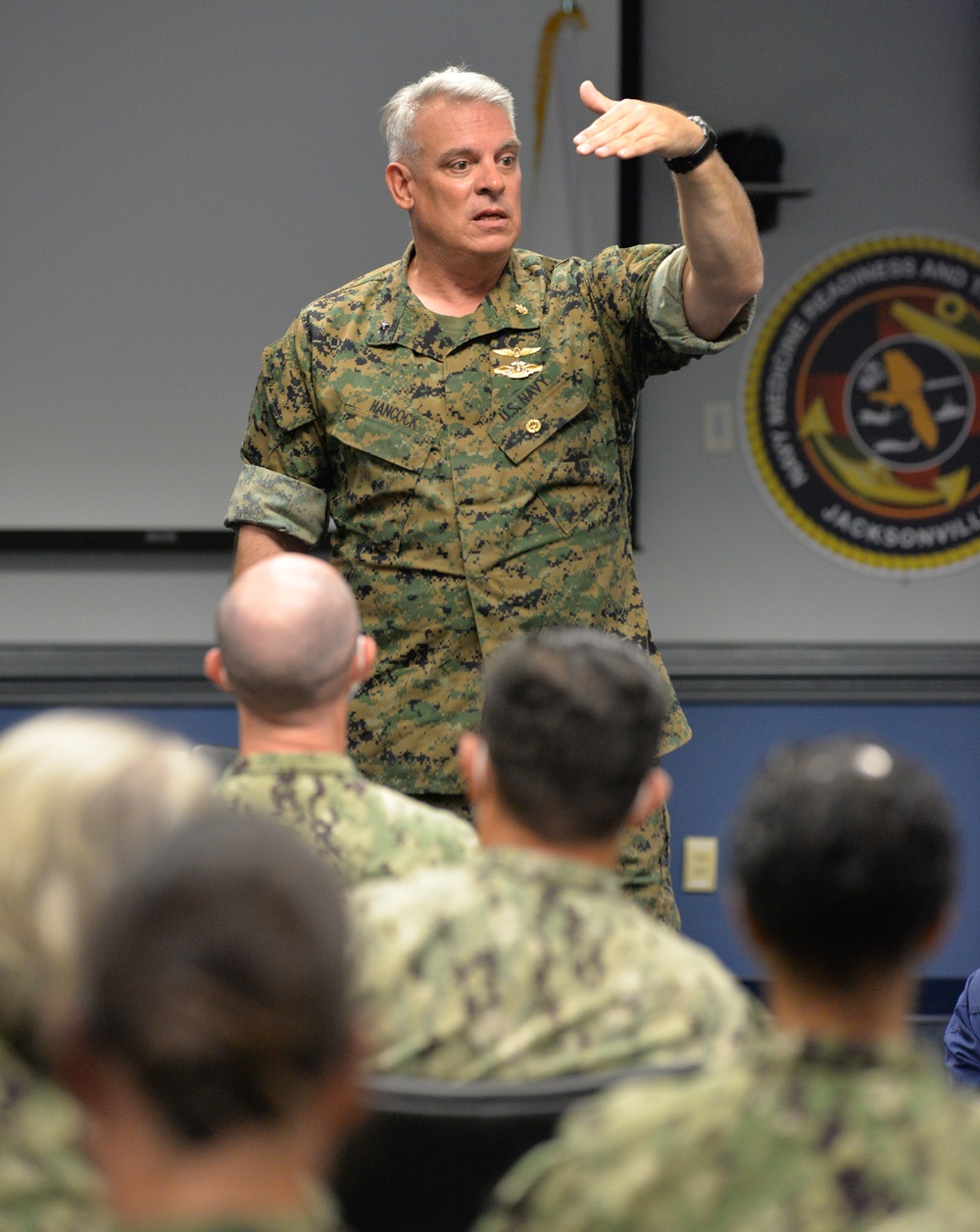 Director Of The Navy Medical Corps Visits Naval Hospital Jacksonville