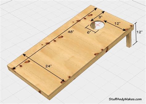 Diy Cornhole Game Set Stuffandymakes Com