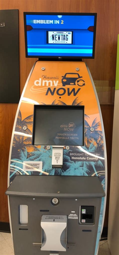 Dmv Now Digital Kiosks Allow Quick Vehicle Registration Renewals At