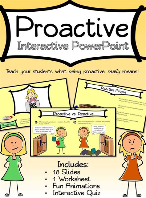 Do Your Students Think Be Proactive Means To Be Good This