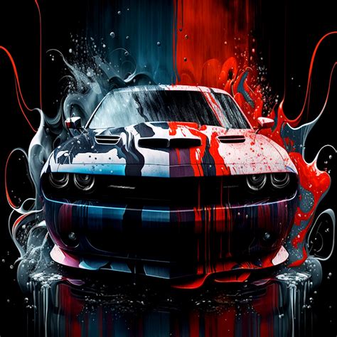 Dodge Challenger Art