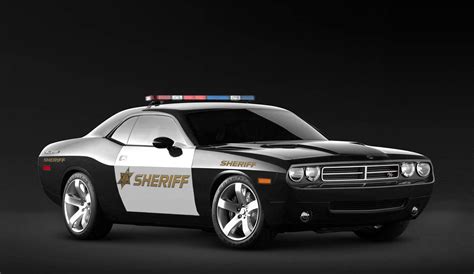 Dodge Challenger Sheriff Car Police Cars Emergency Vehicles Challenger