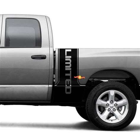 Dodge Ram 1500 Power Wagon Vertical Graphic Decal Stripe