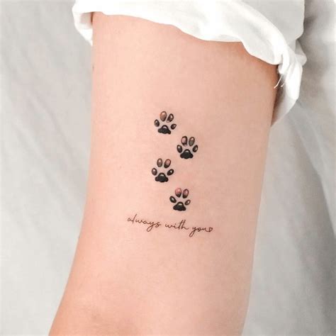 Dog Tattoos Paw Print