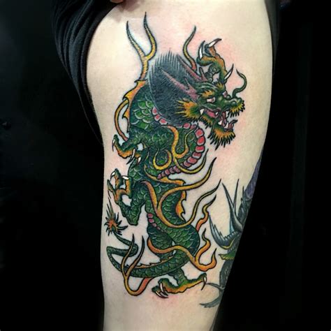 Dragon Tattoo Meanings Ideas With Black Hat Tattoo In Nice