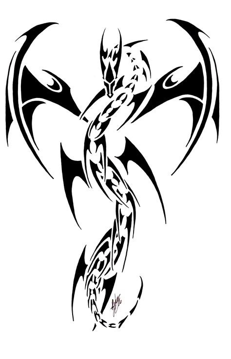 Dragon Tattoos Symbol