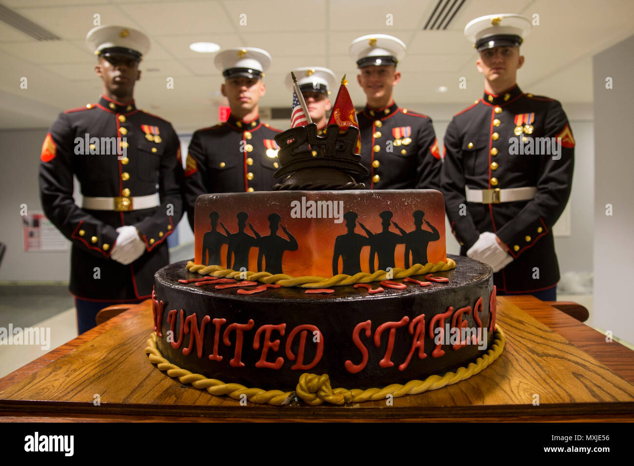 Dvids Images 247Th Marine Corps Birthday Cake Cutting Ceremony