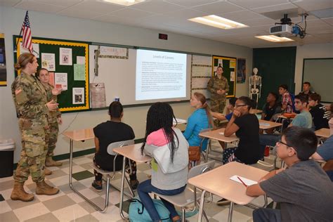 Dvids News Bamc Troop Command Soldiers Help Guide Students At