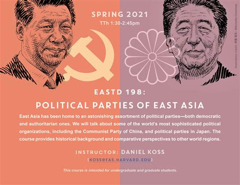 East Asian Studies 198 Political Parties Of East Asia East Asian Languages And Civilizations