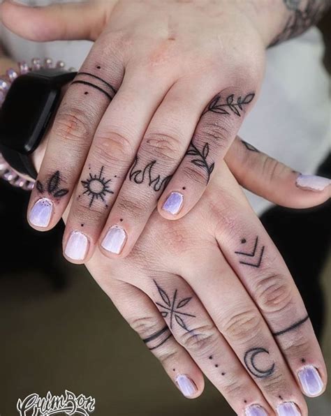 Easy Hand Tattoos