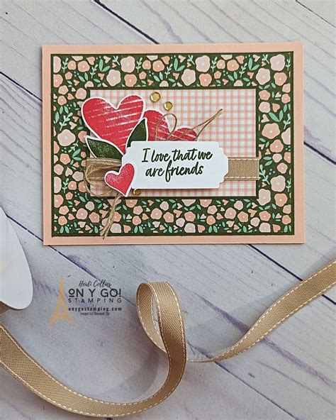 Easy Handmade Valentine S Day Cards With The Country Floral Lane Suite