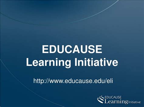 Educause Learning Initiative