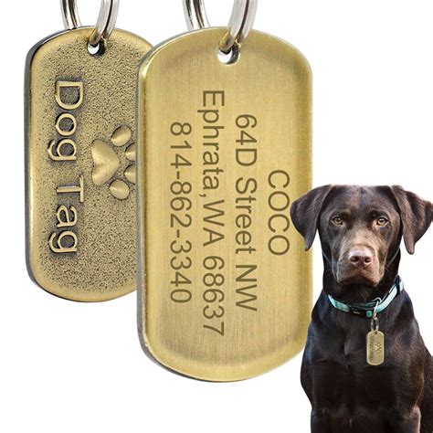 Engraved Dog Tags Dog Tags Custom Engraved Galeonephotography