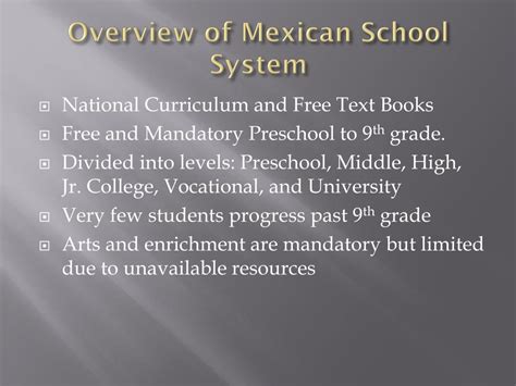 Essential Facts About Mexican Education: A Comprehensive Overview