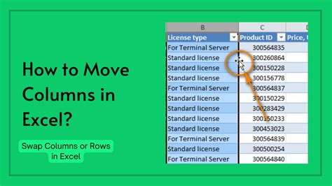 Excel Move Columns