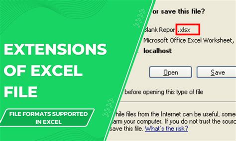 Extensions Of Excel File File Formats Supported In Excel Earn And Excel