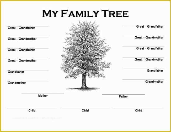 Family Tree Maker Templates Free Reference Images Blank Family Tree