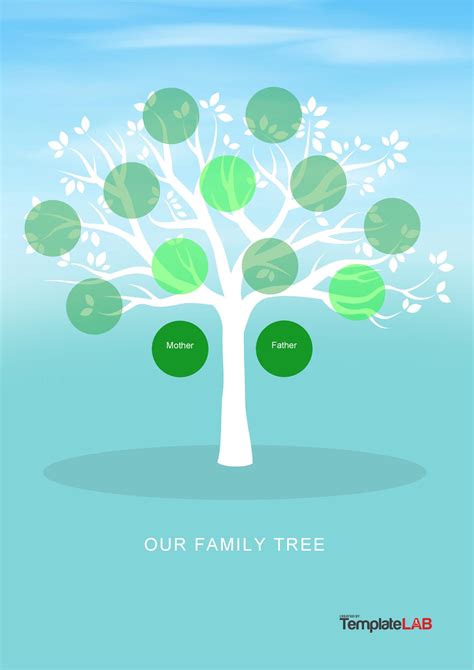 Family Tree Templates Word Word Excel Samples