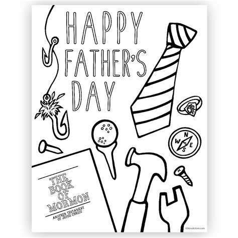 Father Amp 39 S Day Printable Free Color Cards