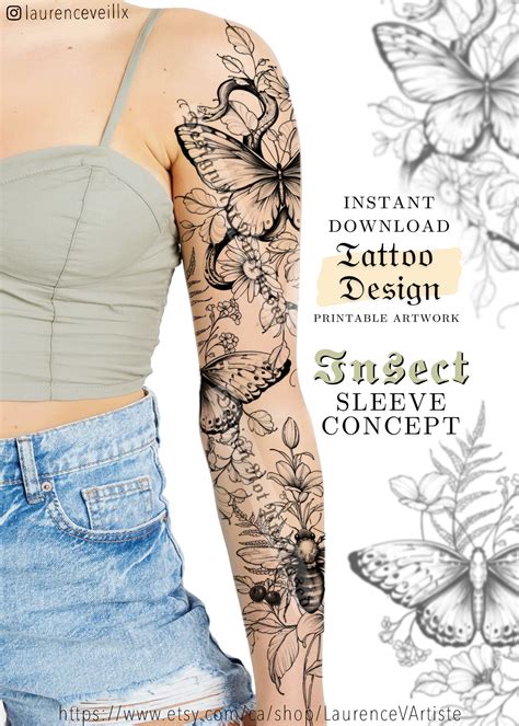 Feminine Sleeve Tattoo Ideas Printable Computer Tools