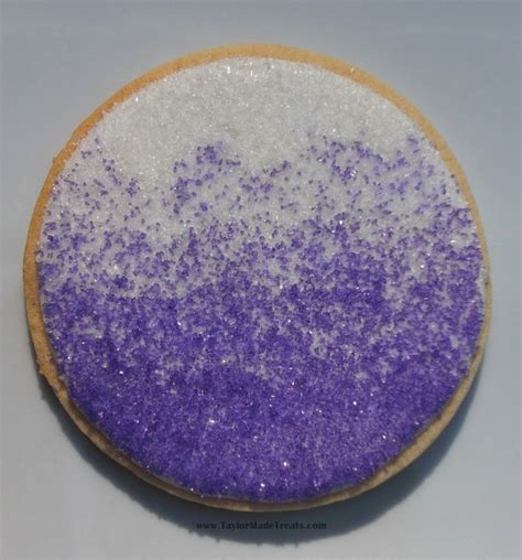 Fifty Shades Of Grey Or Red Or Purple Ombre Sugar Cookies Purple