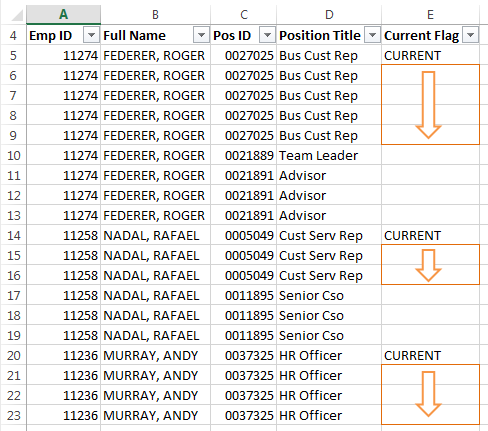 Fill All Rows Down In Excel