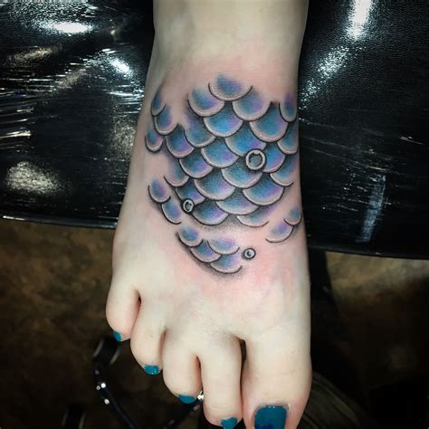 Fish Scale Tattoo